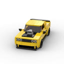 WorldsBricks® | DODGE CHALLENGER YELLOW