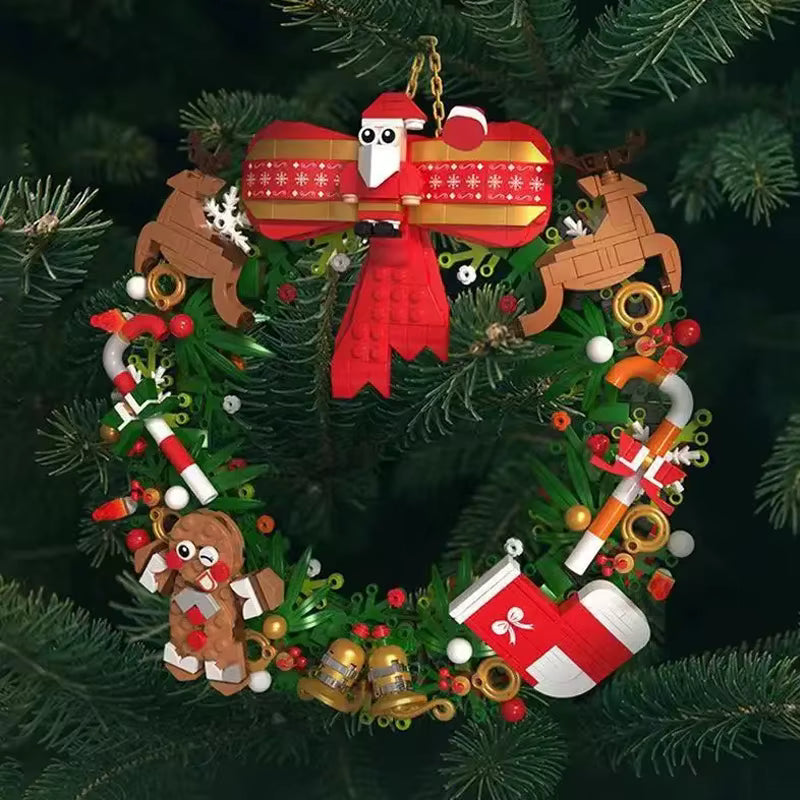 Festive Christmas Wreath 🎄 - WorldsBricks
