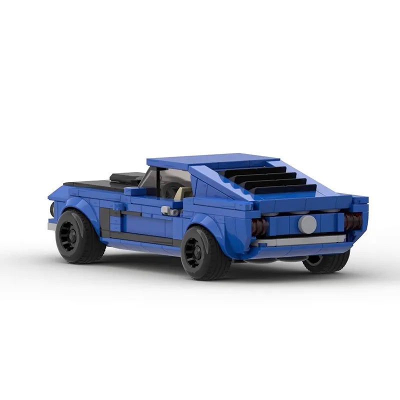 WorldsBricks® | FORD MUSTANG BLUE