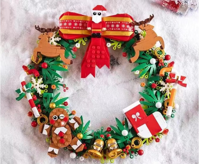 Festive Christmas Wreath 🎄 - WorldsBricks
