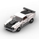 WorldsBricks® | FORD MUSTANG WHITE