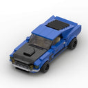 WorldsBricks® | FORD MUSTANG BLUE