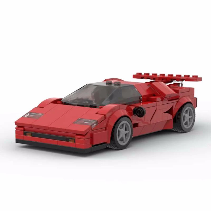 WorldsBricks® |  LAMBORGHINI COUNTACHS RED