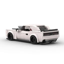 WorldsBricks® | DODGE CHALLENGER WHITE