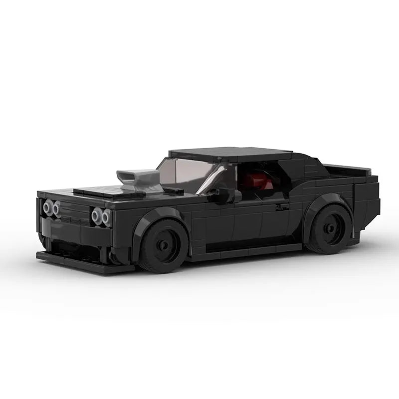 WorldsBricks® | DODGE CHALLENGER BLACK