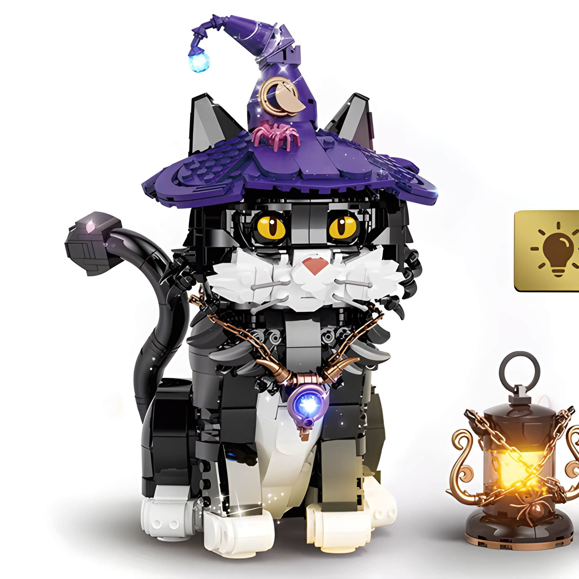 Witch Cat - WorldsBricks