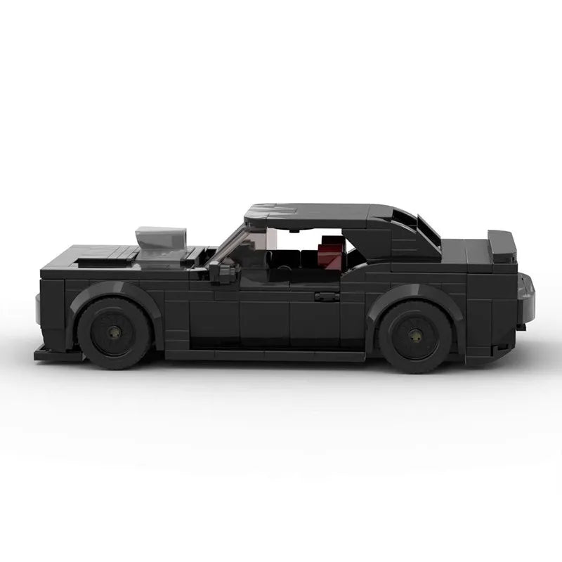 WorldsBricks® | DODGE CHALLENGER BLACK