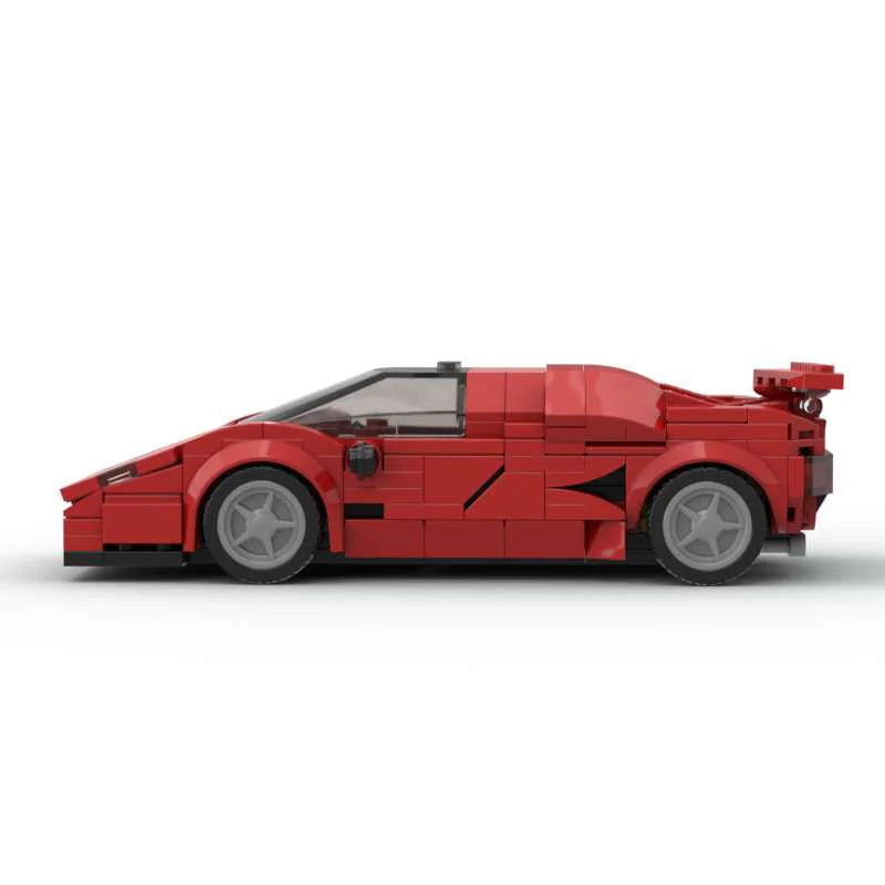 WorldsBricks® |  LAMBORGHINI COUNTACHS RED