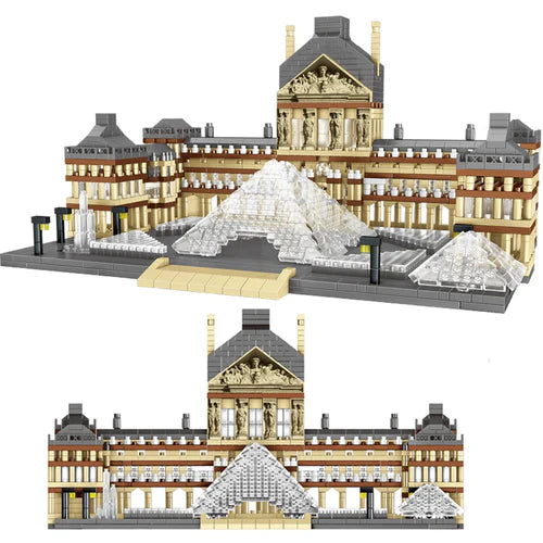 Louvre Paris | 3377pcs - WorldsBricks