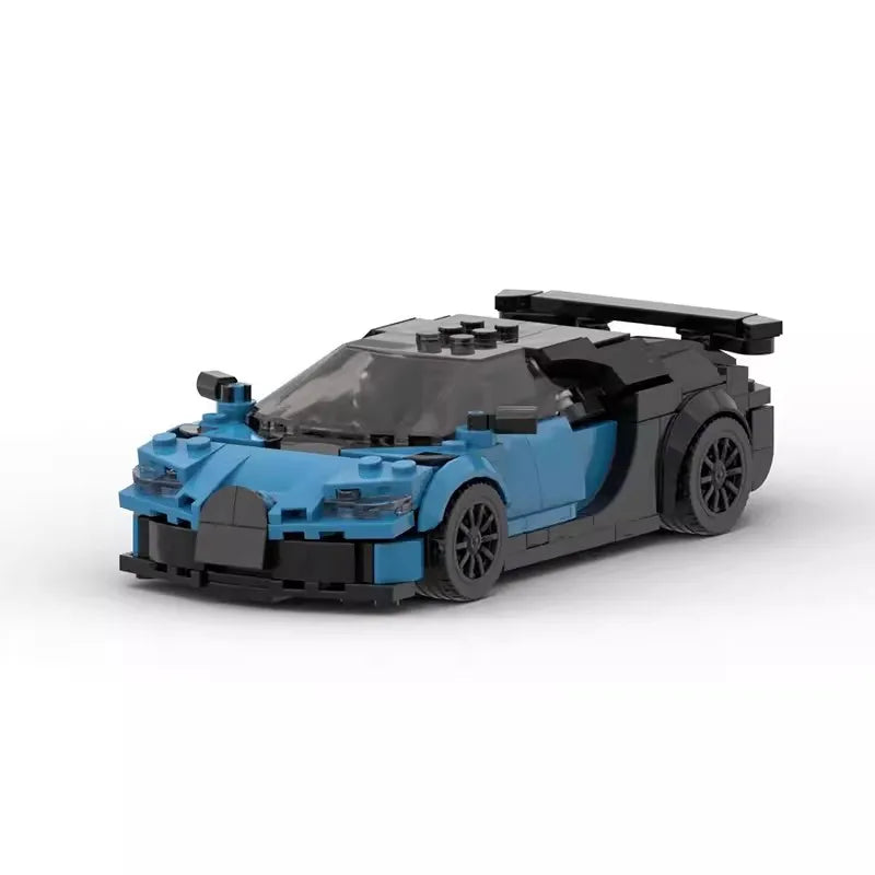 WorldsBricks® |  BUGATTI CHIRON BLUE