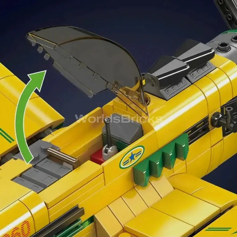 Tropical Sky Racer | 562pcs WorldsBricks