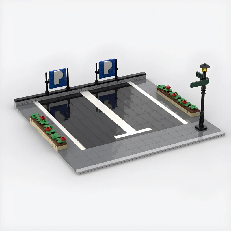 Worldsbricks® Public parking - WorldsBricks