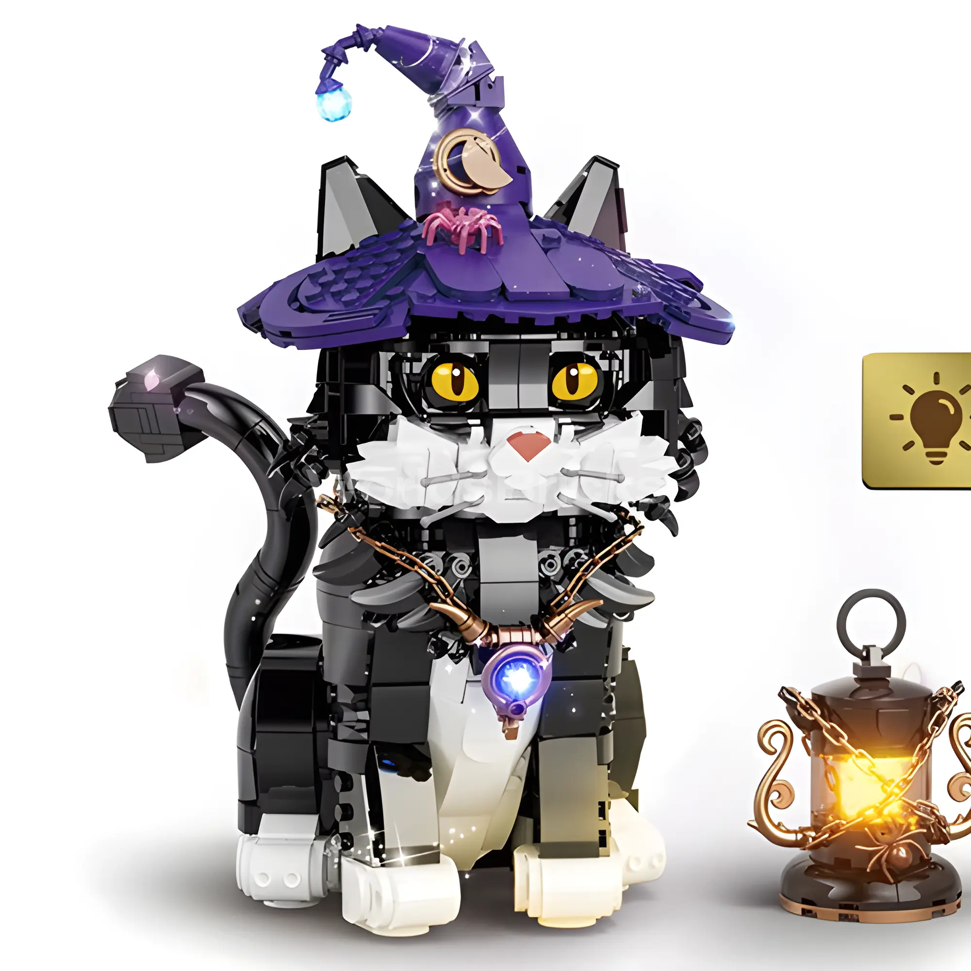 Witch Cat - WorldsBricks