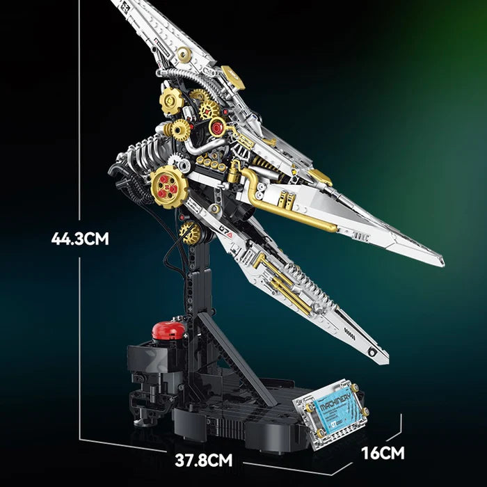 Cyber Pterosaurs Head | 894pcs - WorldsBricks