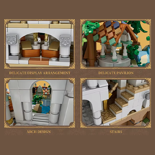 Rivendell Medieval Castle | 4406pcs