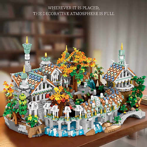 Rivendell Medieval Castle | 4406pcs