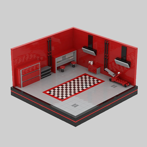 WorldsBricks® | RED PARKING