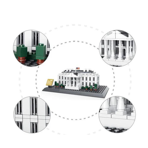 White House | 803pcs - WorldsBricks